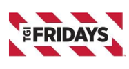 A red and black logo for the tgi fridays.